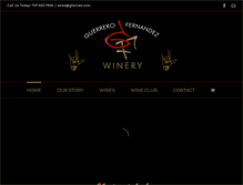 Tablet Screenshot of gfwines.com